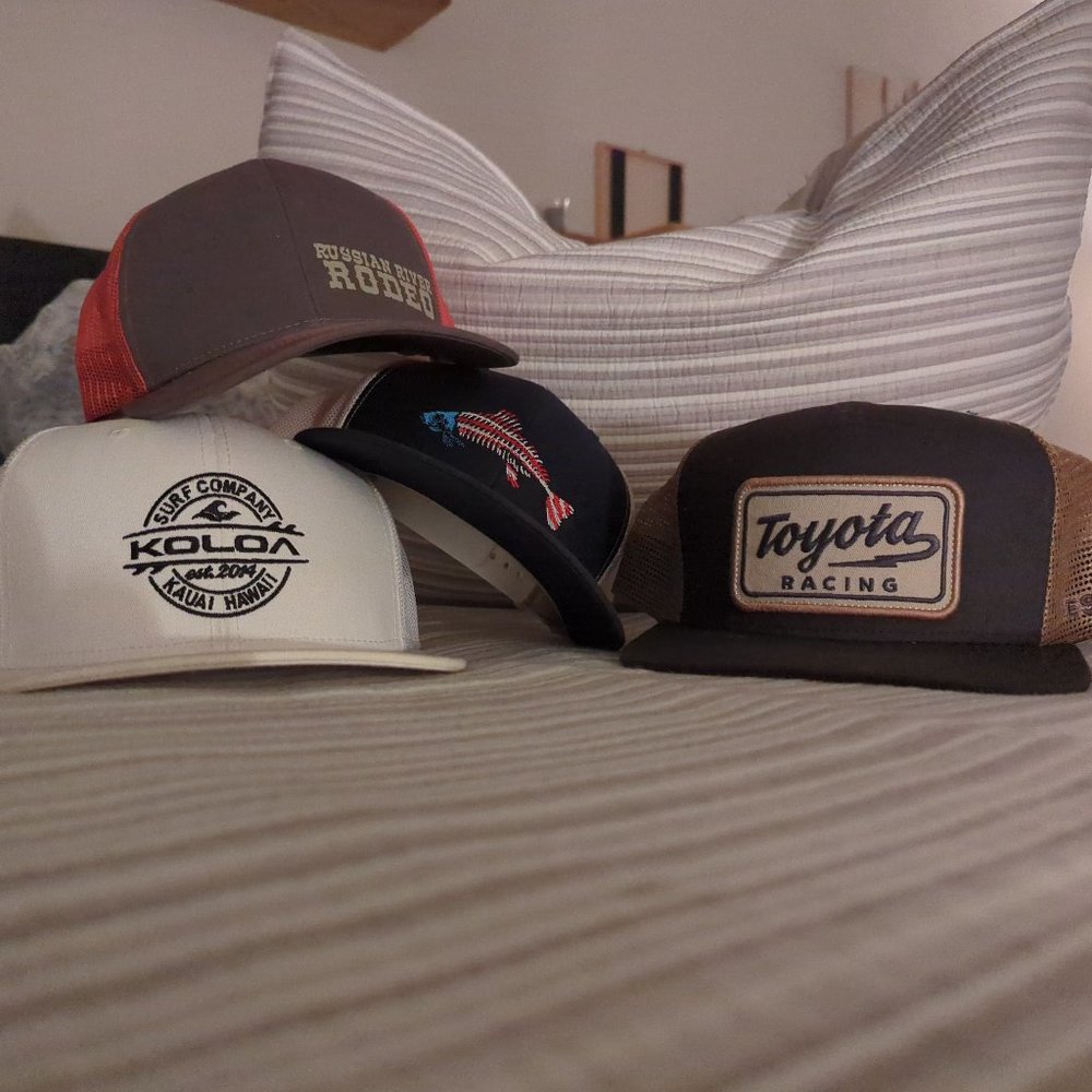 4 trucker snap back hats